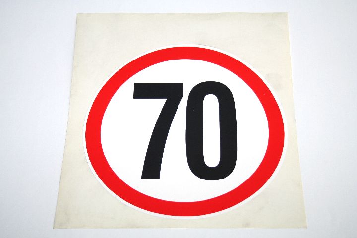 INDICATOR AUTOCOLANT 70 KM