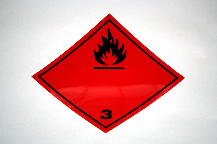 INDICATOR AUTOCOLANT PERICULOZITATE 3