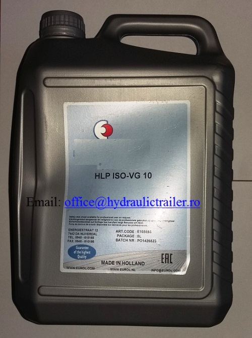 ULEI HIDRAULIC ISO-HLP VG 10 5 LITRI