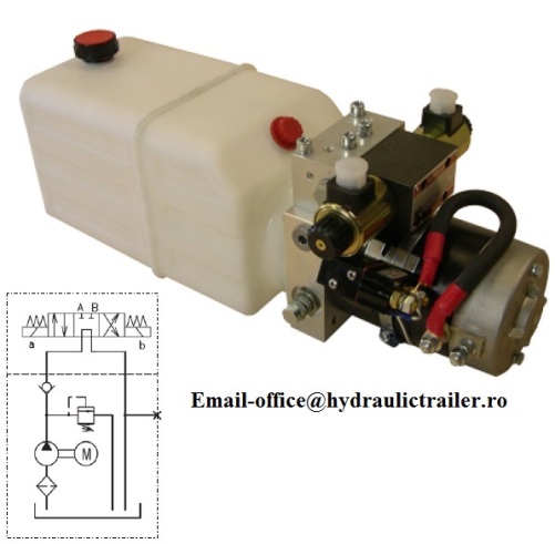 Agregat electrohidraulic C200 6 litr.