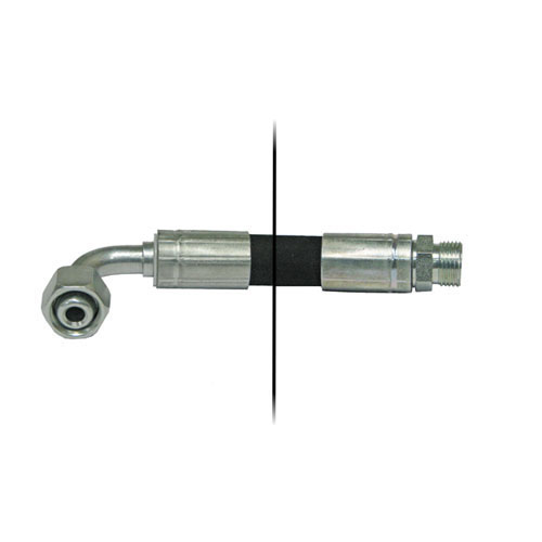 Furtun hidraulic T=12L/N=12L90° - L=750mm