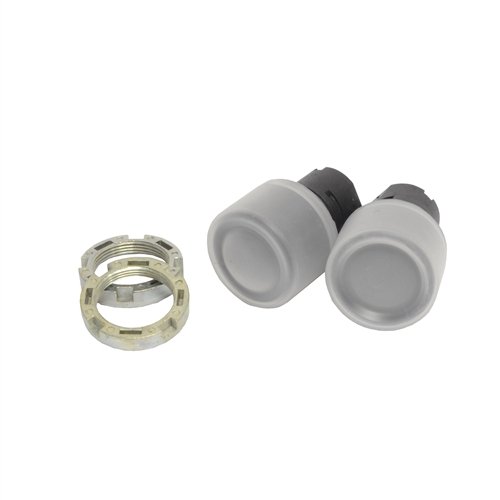 Buton negru + protectie cauciuc Elfin