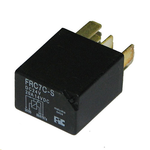Mini releu NO/NC 24V 20A Maluska